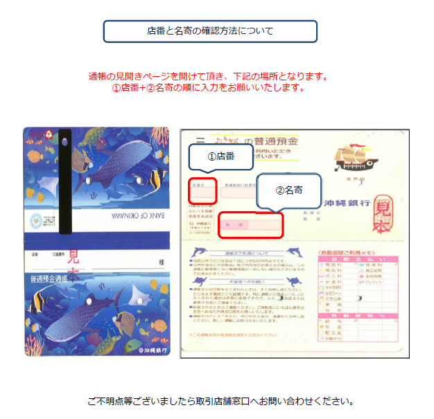 店番と名寄せの確認事項について
